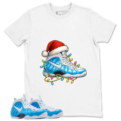 Kickmas Graphic Tee, Shirt to Match Air Foamposite Pro University Blue, Air Foamposite Unisex Blue Shirt