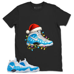 Kickmas Graphic Tee, Shirt to Match Air Foamposite Pro University Blue, Air Foamposite Unisex Blue Shirt