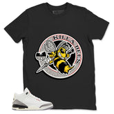 Killa Bees Shirt - Match Jordan 3 White Cement Reimagined