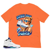 Kiss My Airs Shirt - Matching Air Jordan 5 Retro 'Grape' 2025