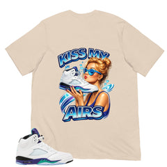 Kiss My Airs Shirt - Matching Air Jordan 5 Retro 'Grape' 2025