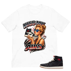 Kiss My Airs Shirt - Match Air Jordan 1 Flight Club