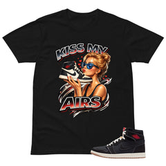 Kiss My Airs Shirt - Match Air Jordan 1 Flight Club
