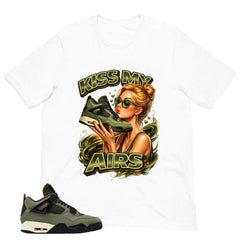 Kiss My Airs Shirt - Match Air Jordan 4 Undefeated