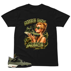 Kiss My Airs Shirt - Match Air Jordan 4 Undefeated