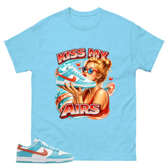 Kiss My Airs Shirt - Match Green Dunk Low Miami Dolphins