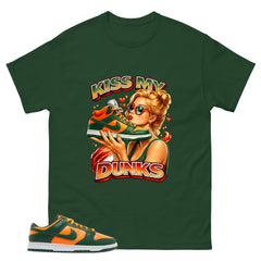 Kiss My Airs Shirt - Match Green Dunk Low Miami Hurricanes