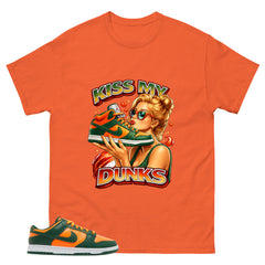 Kiss My Airs Shirt - Match Green Dunk Low Miami Hurricanes