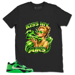 Kiss My Airs Shirt - Match Travis Scott x Air Jordan Jumpman Green Spark