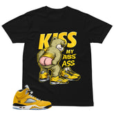 Graphic Tee to Matching T23 Tokyo 5s Kiss My Ass Shirt
