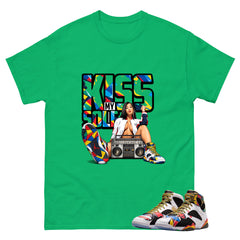 Kiss My Sole Graphic Tee, Shirt to Match Air Jordan 7 Miro, Air Jordan 7 Miro Unisex Shirt