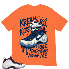 Kream Kicks Shirt - Match Air Foamposite One PRM Olympic