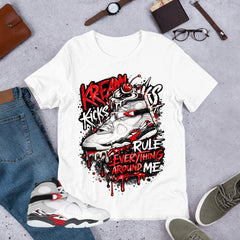 Graphic Tee to Matching Bugs Bunny 8s Kream Kicks Shirt