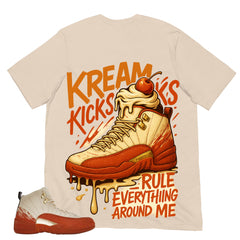 Kream Kicks Shirt - Match Eastside Golf x Air Jordan 12 'Out the Mud'