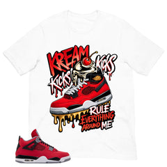 Kream Kicks Shirt - Match Air Jordan 4 Toro Bravo