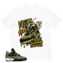 Kream Kicks Shirt - Match Air Jordan 4 Undefeated