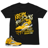 Graphic Tee Kream Kicks Shirt - Matching Air Jordan 5 T23 Tokyo