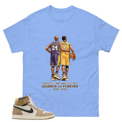 Legends Are Forever Shirt - Match Cream Wmns Air Jordan 1 Khaki