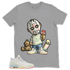 Little Jason Shirt - Match Air Jordan 3 Spring is In The Air