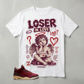 Loser In Love Graphic Tee - Shirt To Match Air Jordan 3 Bin23