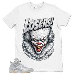Losers It Shirt - Match Air Jordan 6 x Paris Saint-Germain Metallic Silver