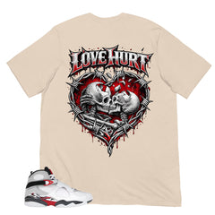 Graphic Tee to Matching 8s Bugs Bunny Love Hurt Shirt