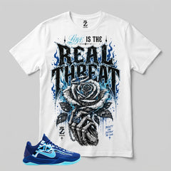 Love Is The Real Threat Graphic Tee - Shirt To Match Kobe 5 Protro X-Ray