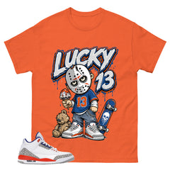 Lucky 13 Little Jason Shirt - Match Blue Air Jordan 3 Knicks