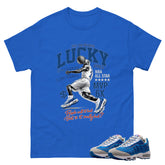 Lucky Shoes MJ Graphic Tee, Shirt to Match Air Max 95 Big Bubble Blue, Air Max 95 Big Bubble Blue Lawson Unisex Shirt