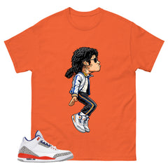 M.Jackson Tiptoe Shirt - Match Blue Air Jordan 3 Knicks