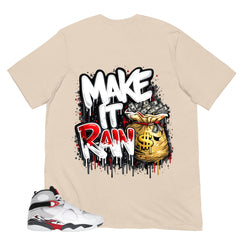 Graphic Tee to Matching Bugs Bunny 8s Make It Rain Shirt