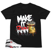 Graphic Tee to Matching Bugs Bunny 8s Make It Rain Shirt