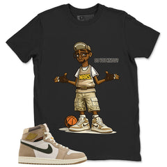 Mars Blackmon Do You Know Shirt - Match Cream Air Jordan Wmns 1 Khaki