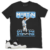 Martin Gettah Steppin Graphic Tee - Shirt to Match Air Foamposite One Penny