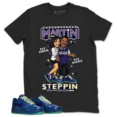 Martin Steppin Graphic Tee, Shirt to Match Air Force 1 Mystic Navy, Air Force 1 Unisex Shirt