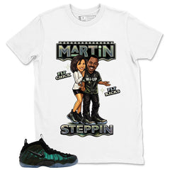 Martin Steppin Shirt - Match Air Foamposite Pro Pine Green