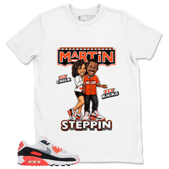 Martin Steppin Shirt - Match Air Max 90 Infrared