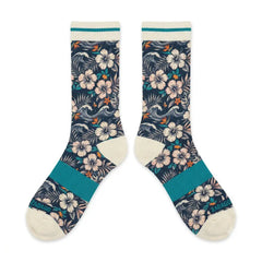 Maui Wowie Inspired Sneaker Match Socks – Dunk SB Skate Style Mid-Calf Crew Socks