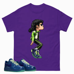 Michael Jackson Tiptoe Graphic Tee, Shirt to Match Air Force 1 Mystic Navy, Air Force 1 Unisex Shirt