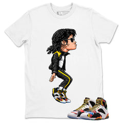Michael Jackson Tiptoe Graphic Tee, Shirt to Match Air Jordan 7 Miro, Air Jordan 7 Miro Unisex Shirt