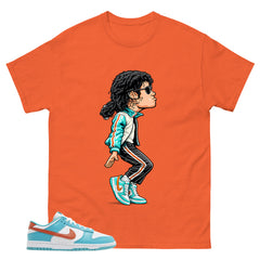 Micheal Jackson Tiptoe Shirt - Match Green Dunk Low Miami Dolphins