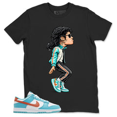 Micheal Jackson Tiptoe Shirt - Match Green Dunk Low Miami Dolphins