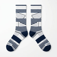 Midnight Navy Socks – Air Jordan 6 Retro Inspired Mid-Calf Unisex Crew Socks