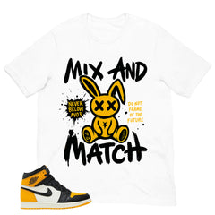 Mix And Match Shirt - Match Air Jordan 1 Yellow Toe