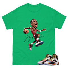 MJ Legend Graphic Tee, Shirt to Match Air Jordan 7 Miro, Air Jordan 7 Miro Unisex Shirt