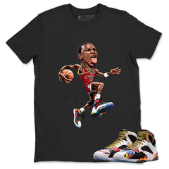 MJ Legend Graphic Tee, Shirt to Match Air Jordan 7 Miro, Air Jordan 7 Miro Unisex Shirt