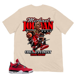 MJ Living Legend Shirt - Match Air Jordan 4 Toro Bravo