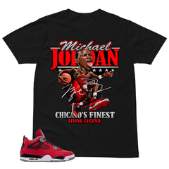 MJ Living Legend Shirt - Match Air Jordan 4 Toro Bravo