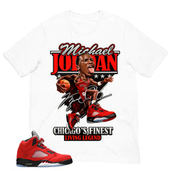 MJ Living Legend Shirt - Match Air Jordan 5 Raging Bull