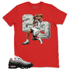 23 Legend Shirt - Match Air Max 95 Big Bubble